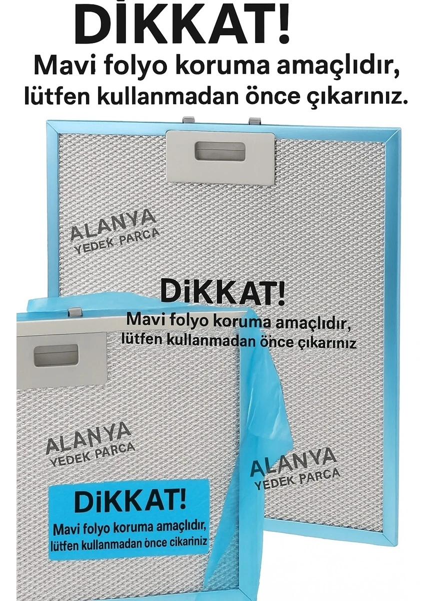130 X 476 Etsy 1350 Davlumbaz Yağ Filtresi Mutfak Aspiratörü Havalandırma 13 x 47,6 cm E9