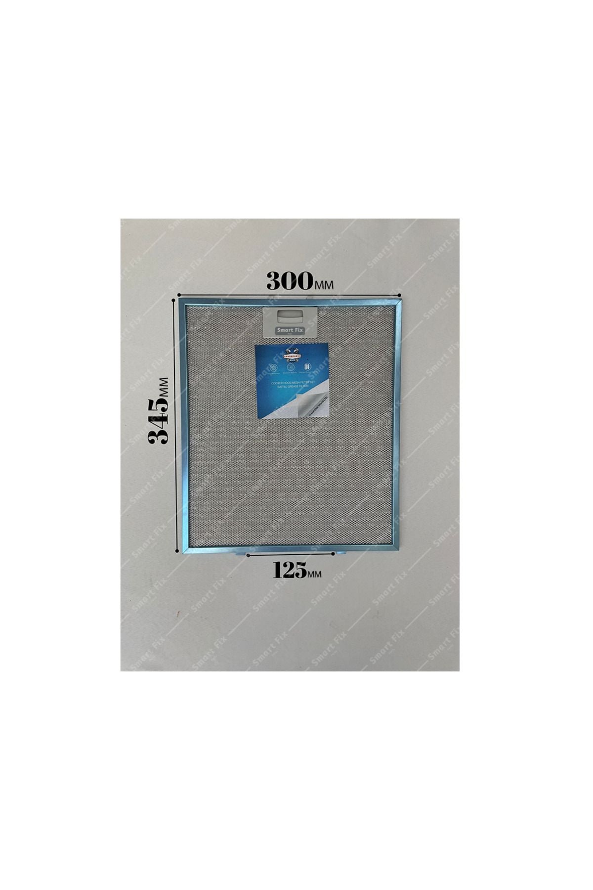 345x300 mm Arçelik 9197061918 - LEISURE Uyumlu Davlumbaz Aspiratör Yağ Filtresi | 34,5x30 cm