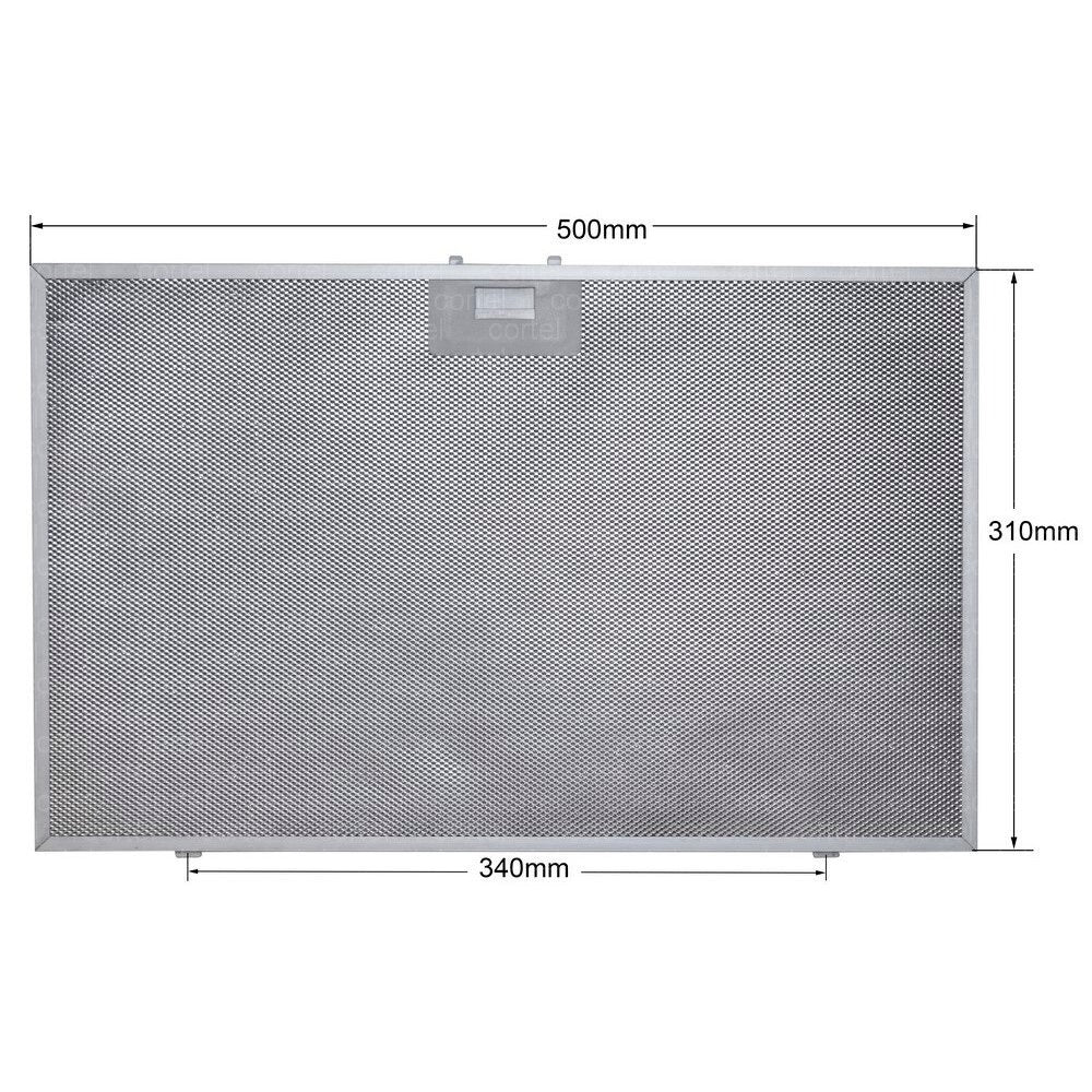 00432785 Davlumbaz Aspiratör Filtresi, 500x310 mm Bosch, Balay, Constructa