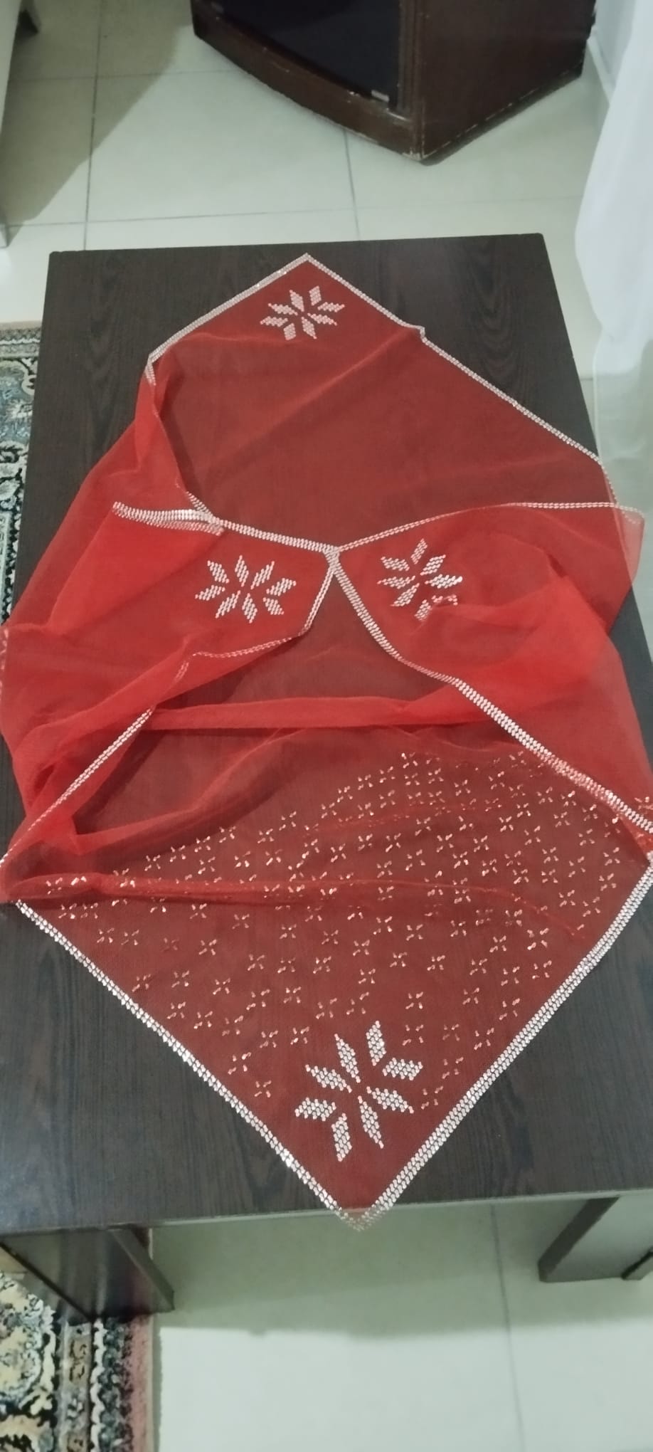 tel kırma kına örtüsü