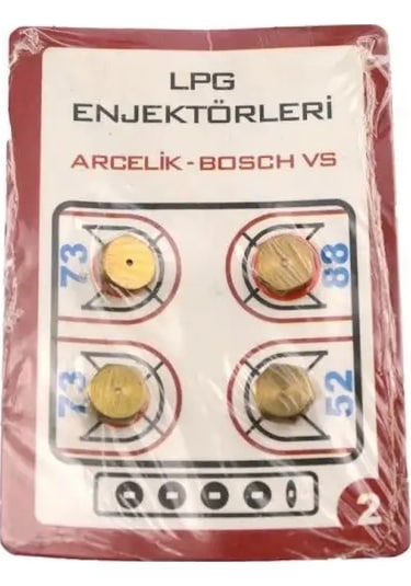 Arçelik & Beko LPG Enjektör Seti (9 Lokma) | Altus, Arçelik, Beko, Universal Uyumlu LPG Enjektör Takımı