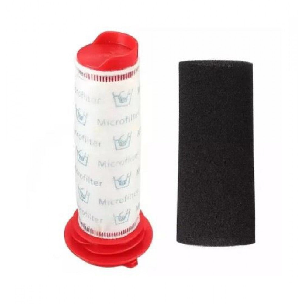 Bosch Athlet Kırmızı İç Filtre ve Köpük Filtre Seti | Yıkanabilir Süpürge Filtresi