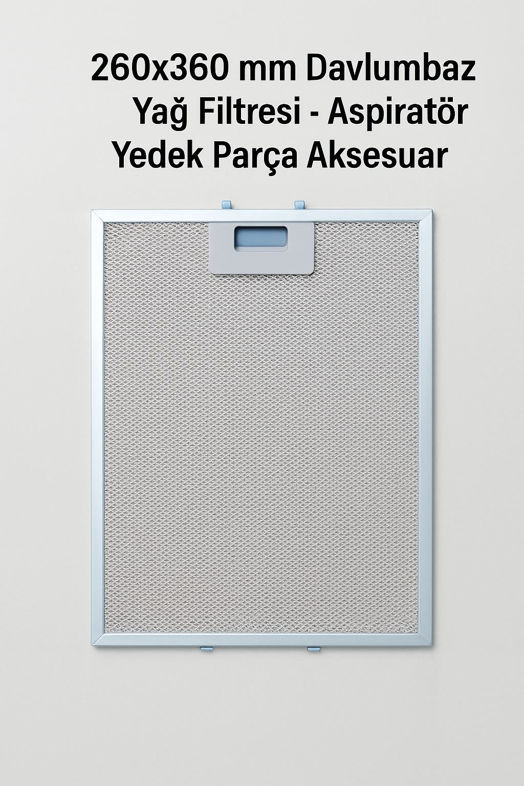 260x360 mm Davlumbaz Yağ Filtresi - Aspiratör Yedek Parça Aksesuar 26x36