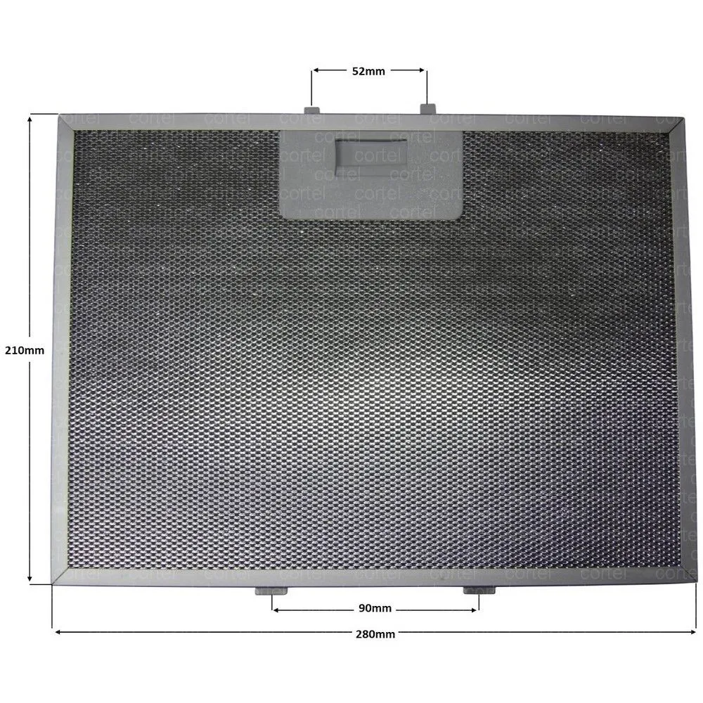 HGNM Store 280x210/283x209 Davlumbaz Filtresi Compatible For 11037799-KG0050743