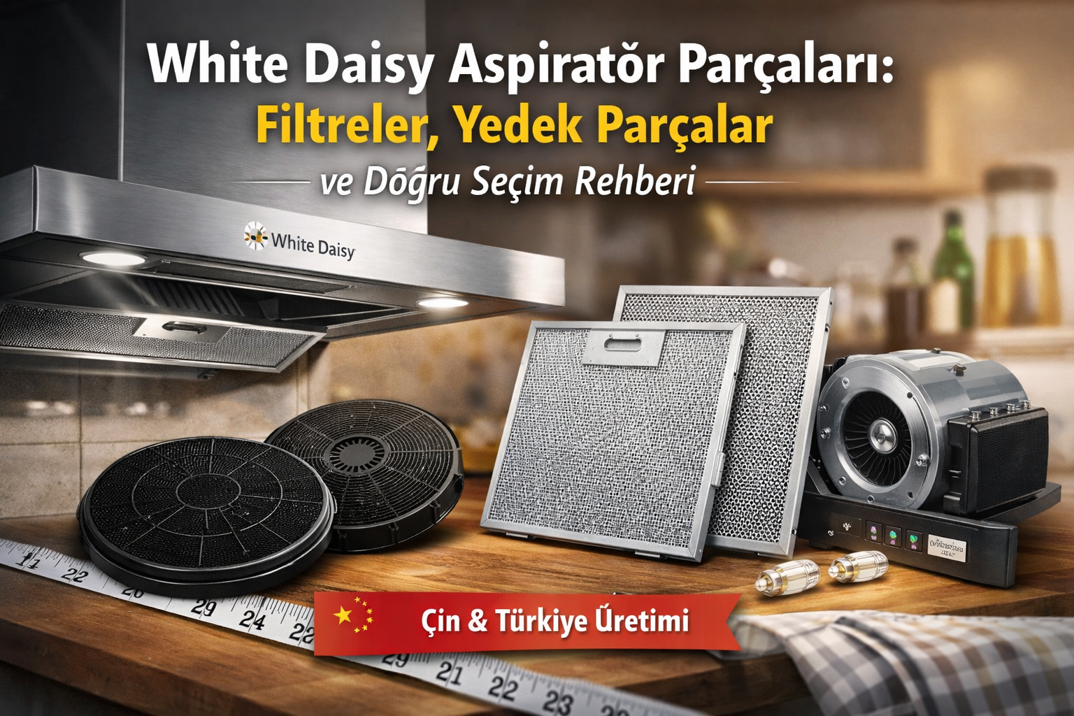 White Daisy Aspiratör Parçaları: Filtreler, Yedek Parçalar ve Doğru Seçim Rehberi