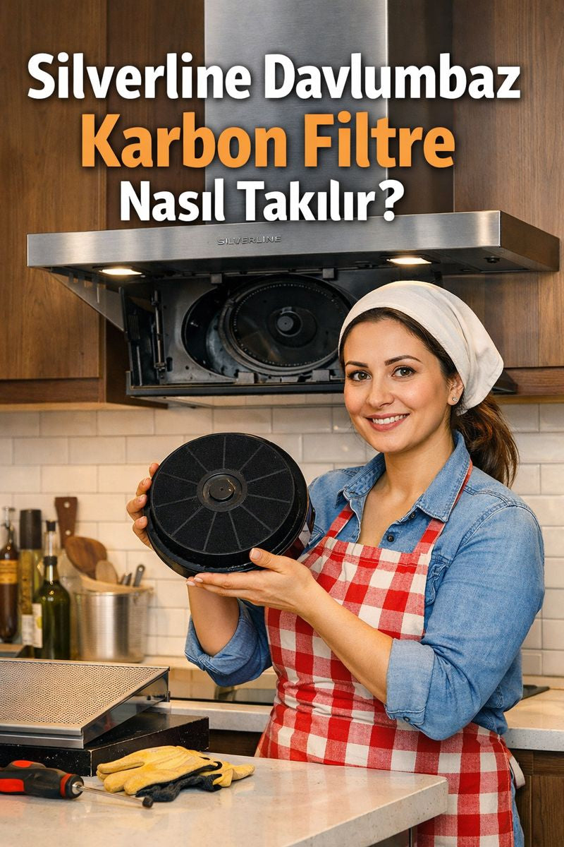 Silverline Davlumbaz Karbon Filtre Nasıl Takılır? (Bacasız Kullanım Rehberi)