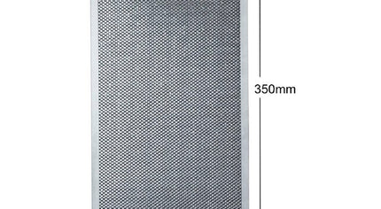 00435204 Davlumbaz Filtresi 350x165mm 350 x 165 mm Mesh Metal Yağ Filtresi Beko, AEG, Bosch, Siemens, Balay için Yedek Parça