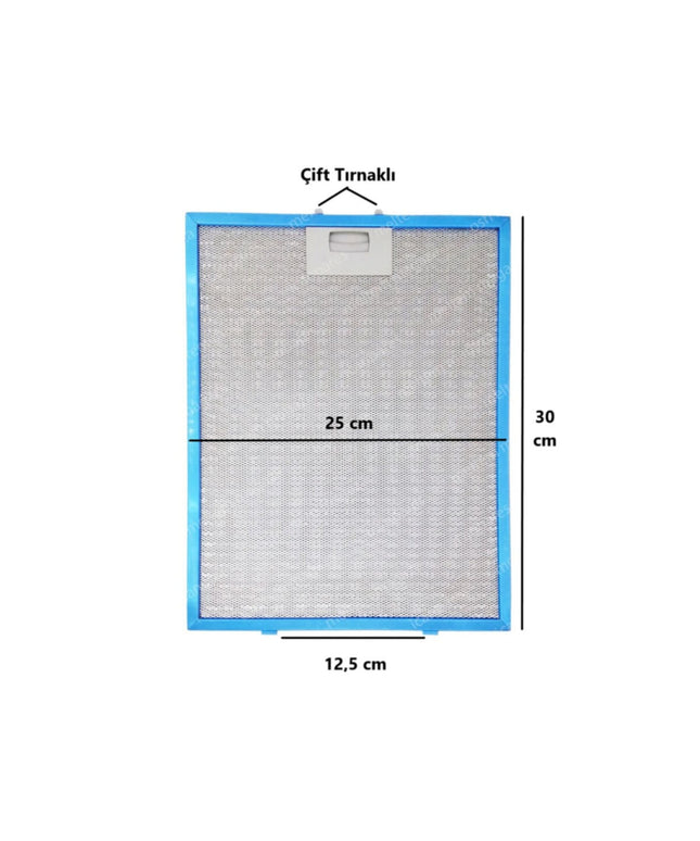 012646 Ferre, Franke Davlumbaz Filtresi 300×250 mm Davlumbaz Yağ Filtresi Mutfak Aspiratörü Alüminyum Aspiratör B4 (Kopya)