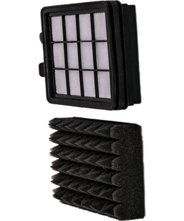 مجموعة مرشحات Hepa السوداء المتوافقة مع Arçelik Comfort-X Tsz 3282 وStilevs Spektron - مرشحات أصلية عالية الأداء