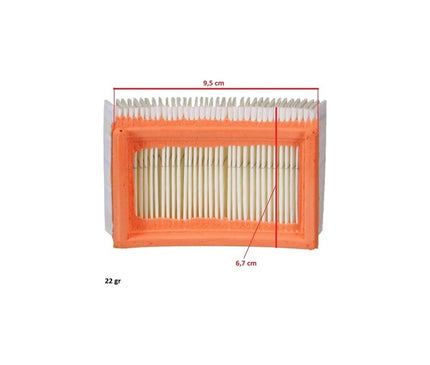 İhlas Aura Cleanmax Uyumlu Polen Filtresi Elektrikli Süpürge Hepa Filtre (9.5CM X 6.7CM)