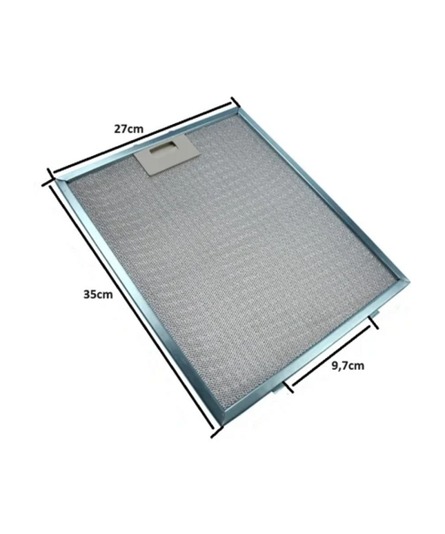 Teka 81460012 Davlumbaz Yağ Filtresi 270x350mm Alüminyum Uyumlu 81460012