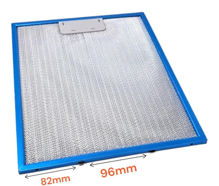 81460024 Teka Aspiratör Davlumbaz Filtresi 280×350 mm Davlumbaz Yağ Filtresi Mutfak Aspiratörü Alüminyum 28×35