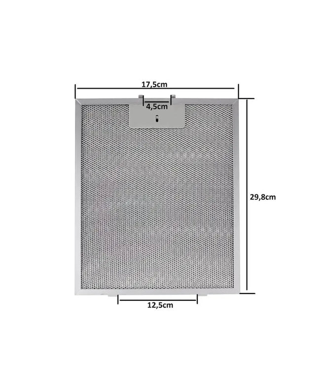 175x298 mm Davlumbaz Yağ Filtresi – Aspiratör Metal Kaset Filtre Teli 17,5x29,8 cm | Üniversal Davlumbaz Aspiratör Yağ Tutucu Filtre