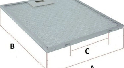 Фильтр-жироуловитель Ferre Compatible Hood 365x325 мм Medium Intermediate 125 мм