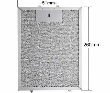 210x260 mm Davlumbaz Filtresi Yağ Filtresi Aspiratör Filtresi 21x26 cm Davlumbaz Aspiratör Kaset Süzgeç Filtre Teli