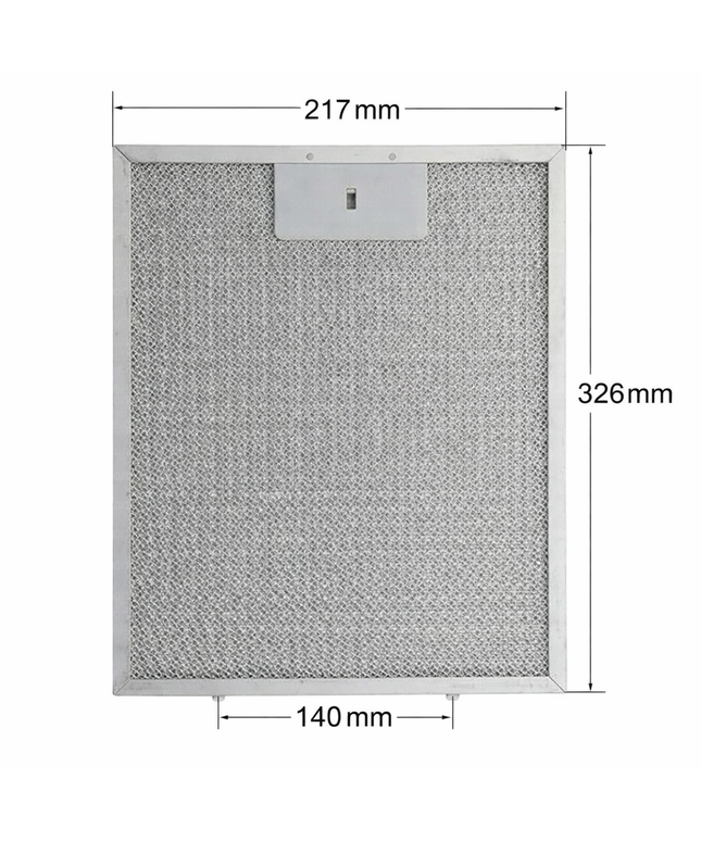 217x326 Davlumbaz Aspiratör Filtresi (218x325-215x325) Termikel