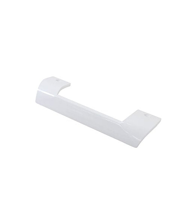Bosch Refrigeration White Door Handle. Equivalent to part number 00490705