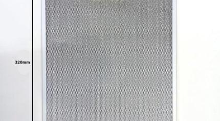 240×320 Davlumbaz Filtresi – Arka Mesafe 7.5cm, 2 klips – 24×32 – 32×24 Davlumbaz Yağ Filtresi Aspiratör Mutfak B8