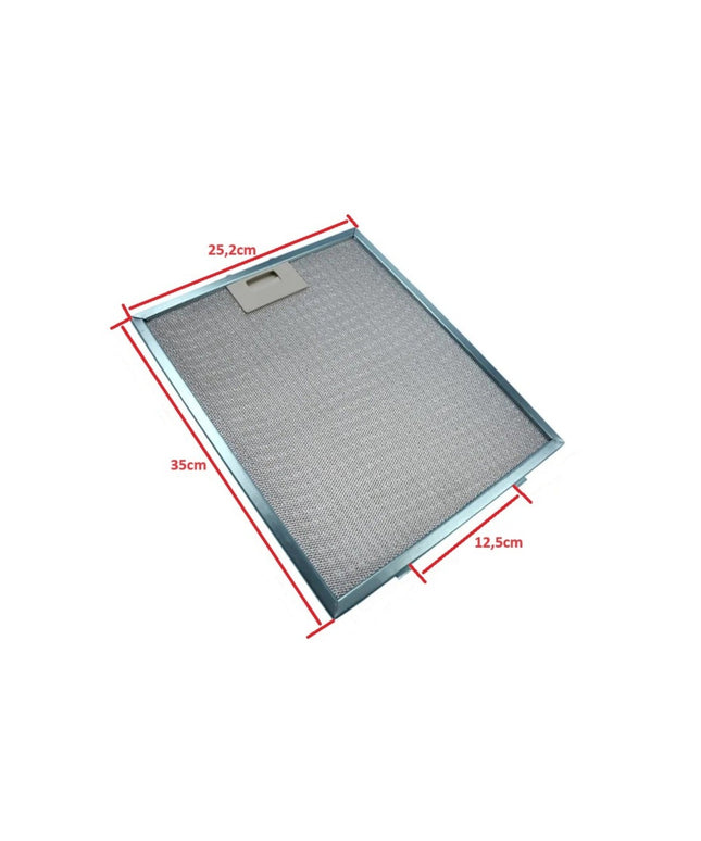 25×35 cm Davlumbaz Yağ Filtresi 250x350mm Aspiratör
