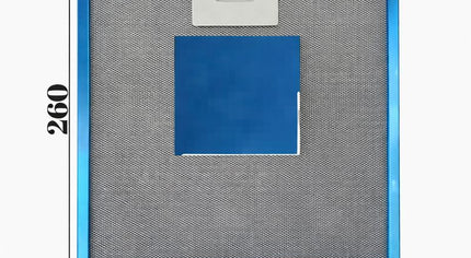 260x260 mm Davlumbaz Yağ Filtresi – C8 | Alüminyum Aspiratör Metal Filtresi Teli 26x26 Mekappa