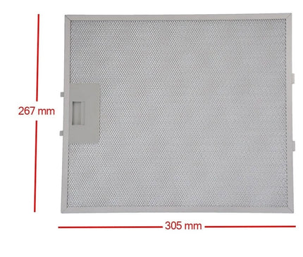 Whirlpool W10169961A Free Standing Range Hood Grease Filter