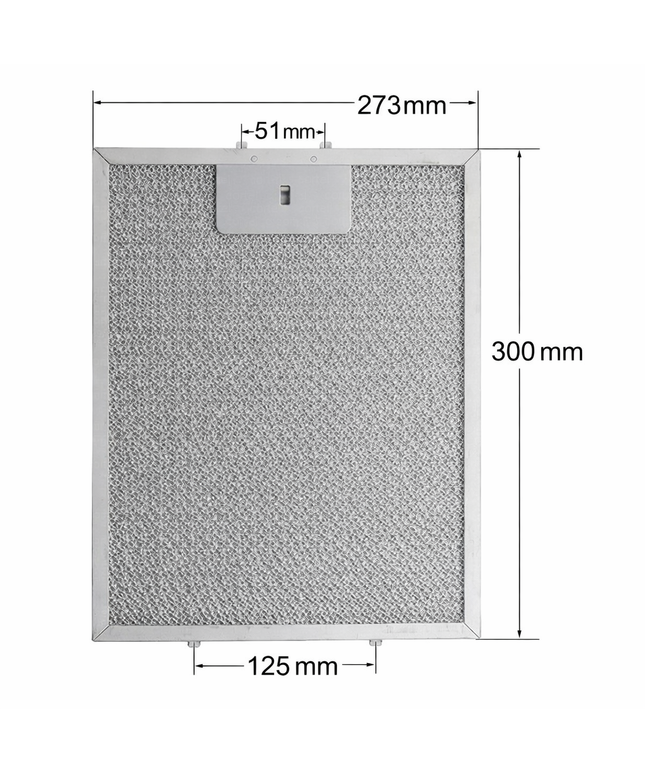 273x300 Davlumbaz Yağ Filtresi 275x300 300x275 Aspiratör Kaset Süzgeç Filtre Teli
