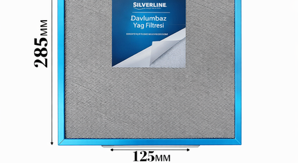 285 x 250 mm Davlumbaz Aspiratör Filtresi 28.5 x 25 B10
