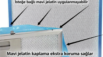 560x160 мм Фильтр для вытяжки Kumtel 56X16CM Запасные части для кухонной вентиляции Алюминиевый вытяжной вентилятор E7