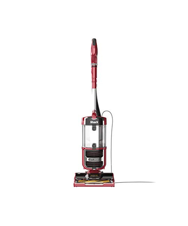 Shark ZU561 Navigator Lift-Away Speed Self Cleaning Brushroll Lightweight Upright Vacuum with HEPA Filter, Red Peony