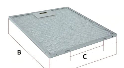 00703451 Bosch Balay Filtro para Campana Extractora 265x359 mm Campana Extractora Filtro Grasa Cocina