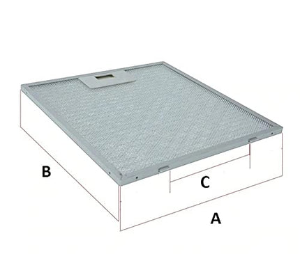 00703451 Bosch Balay Filtro para Campana Extractora 265x359 mm Campana Extractora Filtro Grasa Cocina