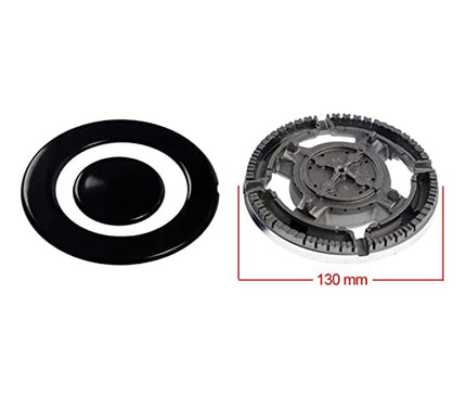 Gas Burner Cooker Wok Hob Crown Flame Cap Cover For Kitchen Gas-burner Gas Stove Handles 