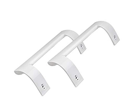 4321270300 Refrigerator Door Handle COMPATIBLE with Beko, Savoid and Smeg (Set of 2) White. Replacement Code compatible: 