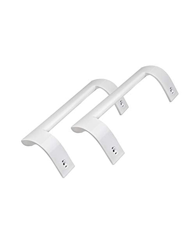 4321270300 Refrigerator Door Handle COMPATIBLE with Beko, Savoid and Smeg (Set of 2) White. Replacement Code compatible: 
