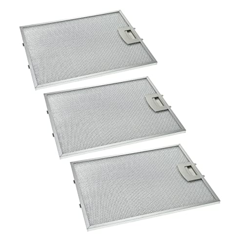 3 Adet Aspiratör Davlumbaz Metal Yağ Filtresi 00353110 -  310 x 250 mm Bosch, Neff 31x25 cm