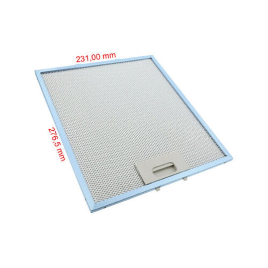 4055101671 Davlumbaz Filtresi 275×230 mm Davlumbaz Yağ 23x27,5 Filtresi Mutfak Aspiratörü Alüminyum Aspiratör AEG Electrolux Husqvarna JUNO A6