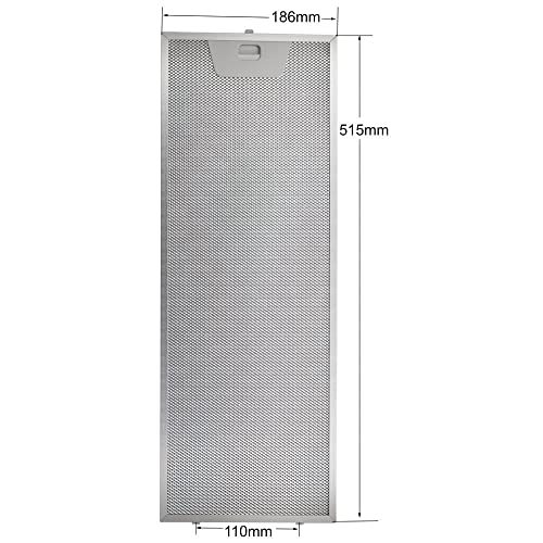 00660222 00660223 Комплект фильтров для кухонной вытяжки 515x166 + 515x186 мм