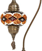 Brown-black-amber