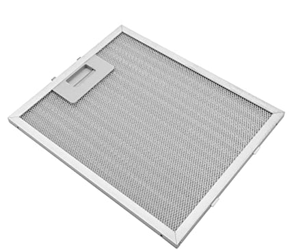 Filtro permanente metálico para grasa 27,7 x 23 x 0,9 cm compatible con AEG Electrolux 8490 D, DK 9090, DK 9190 campana extractora metal