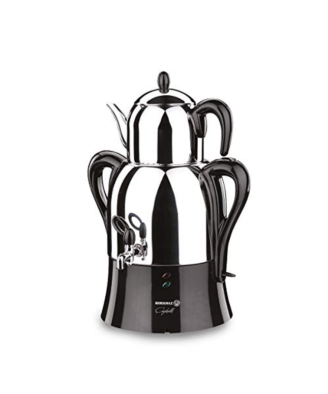 Turkish Tea Maker Korkmaz Caykolik A341 Samovar Stainless Steel Electric Tea Machine 220v EU Plug