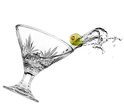 Godinger Martini Glasses, Cocktail Glass - Dublin Collection, Set of 4