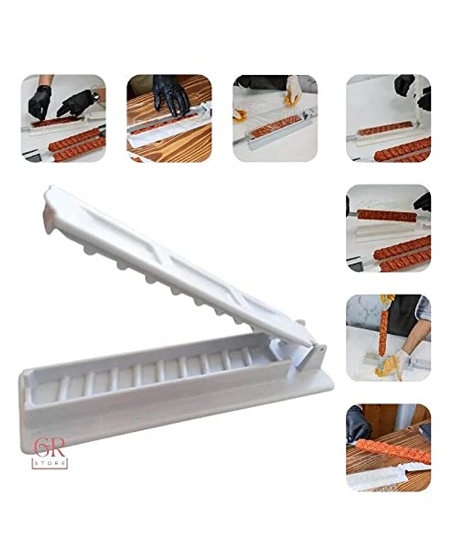 Spieße Kebab Maker Barbecue Stringer Box Maschine Rindfleisch Fleisch Gemüse String Grill Küche Zubehör Outdoor BBQ Gadget Turk