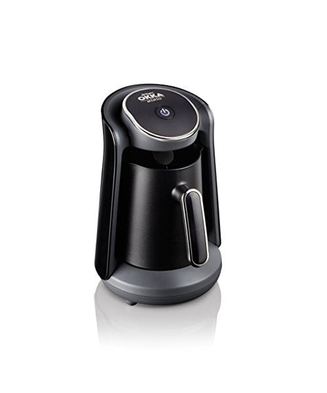 Arzum Okka Minio Automatic Turkish/Greek Coffee Machine, USA 120V Ul, black/Silver