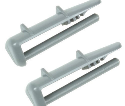 Plastic Rear Rail End Caps for Beko Dishwashers (Pack of 4)