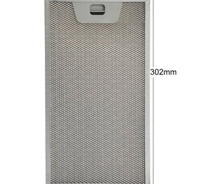 11004960 Range Hood Filter 302x165 mm Cooker Hood Grease Kitchen Extractor 30.2x16.5 CM