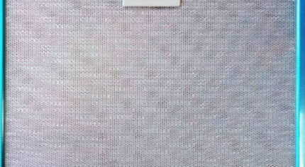 00432785 Вытяжка, 500x310 мм, замена металлического жироулавливающего фильтра Bosch, Balay, Constructa