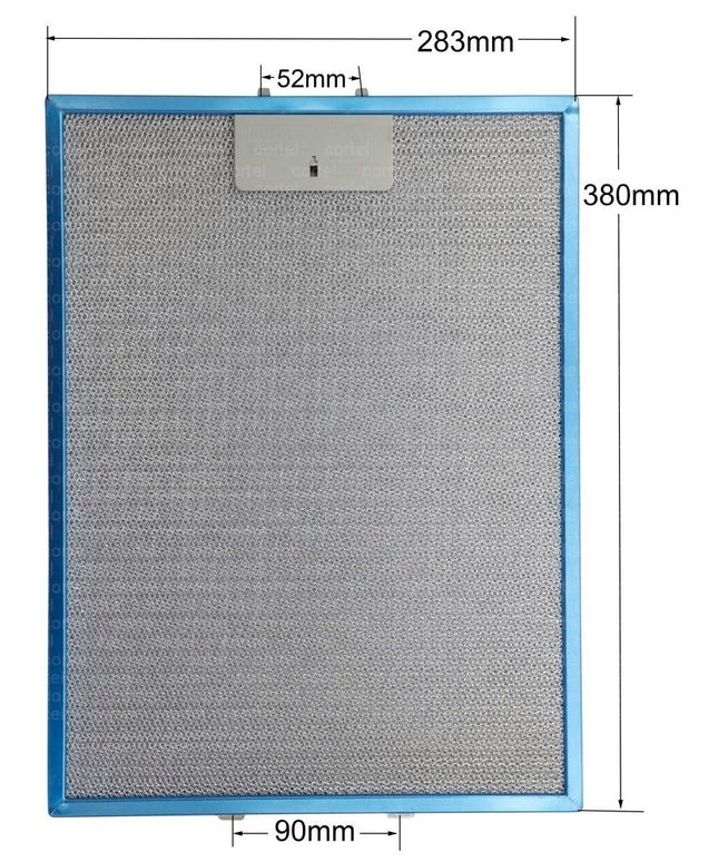 dhu626mgb Davlumbaz Aspiratör Filtresi 283×380 mm Bosch, Siemens, Ikea 28.3×38 cm YT142.1172.09  00422872