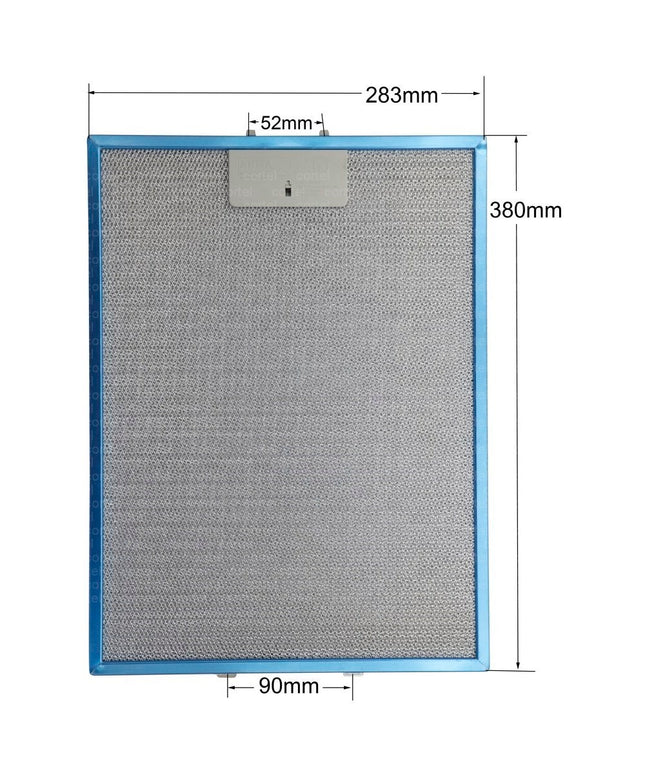 dhu626mgb Davlumbaz Aspiratör Filtresi 283×380 mm Bosch, Siemens, Ikea 28.3×38 cm YT142.1172.09  00422872
