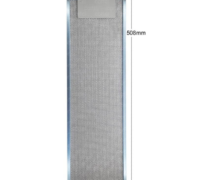 508 x 159 mm Davlumbaz Filtresi 4055344149, GRI0112374A, 50268370009, 5026837000, ELICA, ZANUSSI, AEG