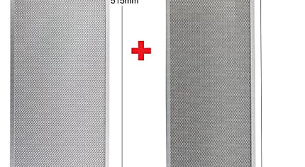 00660222 00660223 Комплект фильтров для кухонной вытяжки 515x166 + 515x186 мм